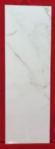Calacatta Extra white -25x75x0,9 cm  
